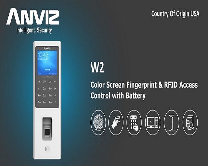 Anviz W2 Pro Fingerprint
